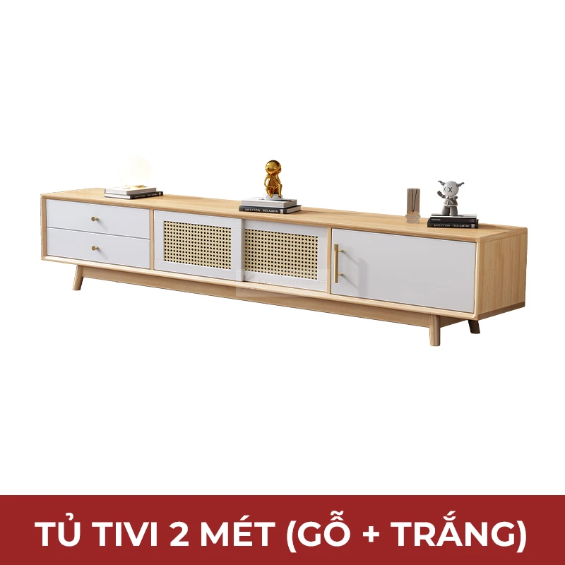 Kệ Tivi Gỗ Tự Nhiên 3 ke tivi go tu nhien 3