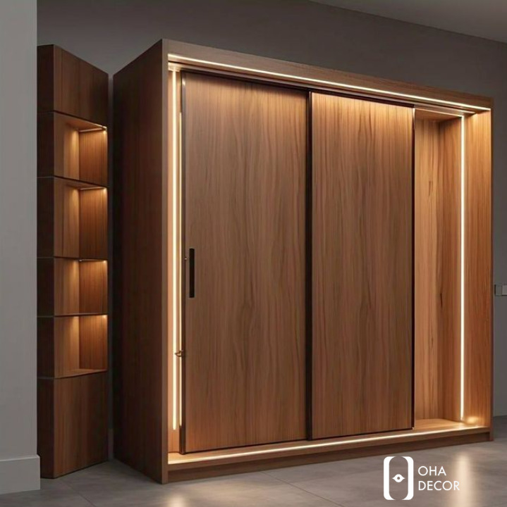 Tủ Quần Áo Gỗ Tự Nhiên Hiện Đại tại Quảng Ngãi – Đảm bảo đẹp, bền, chuẩn phong cách từ Oha Decor 2 Lợi ích khi sử dụng tủ quần áo gỗ tự nhiên hiện đại tại Quảng Ngãi