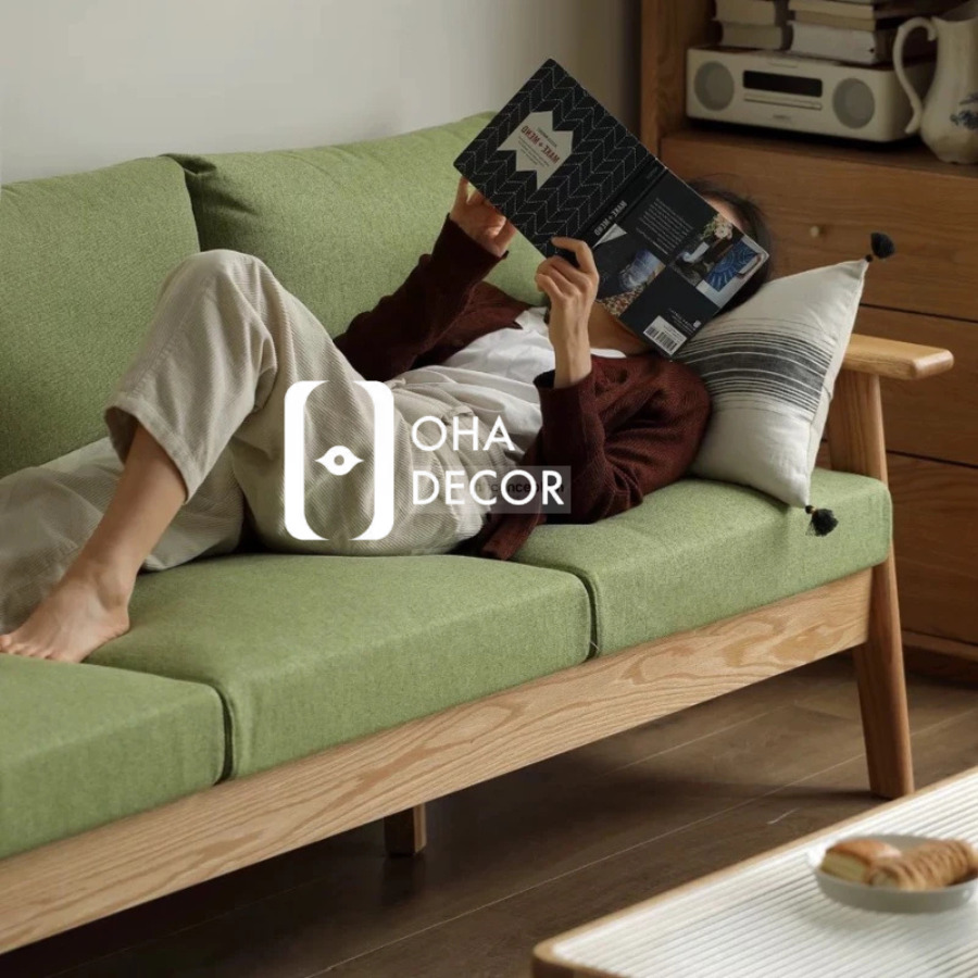 Sofa Phòng Khách Sang Trọng Gỗ Tự Nhiên 2 sofa phong khach sang trong go tu nhien 2