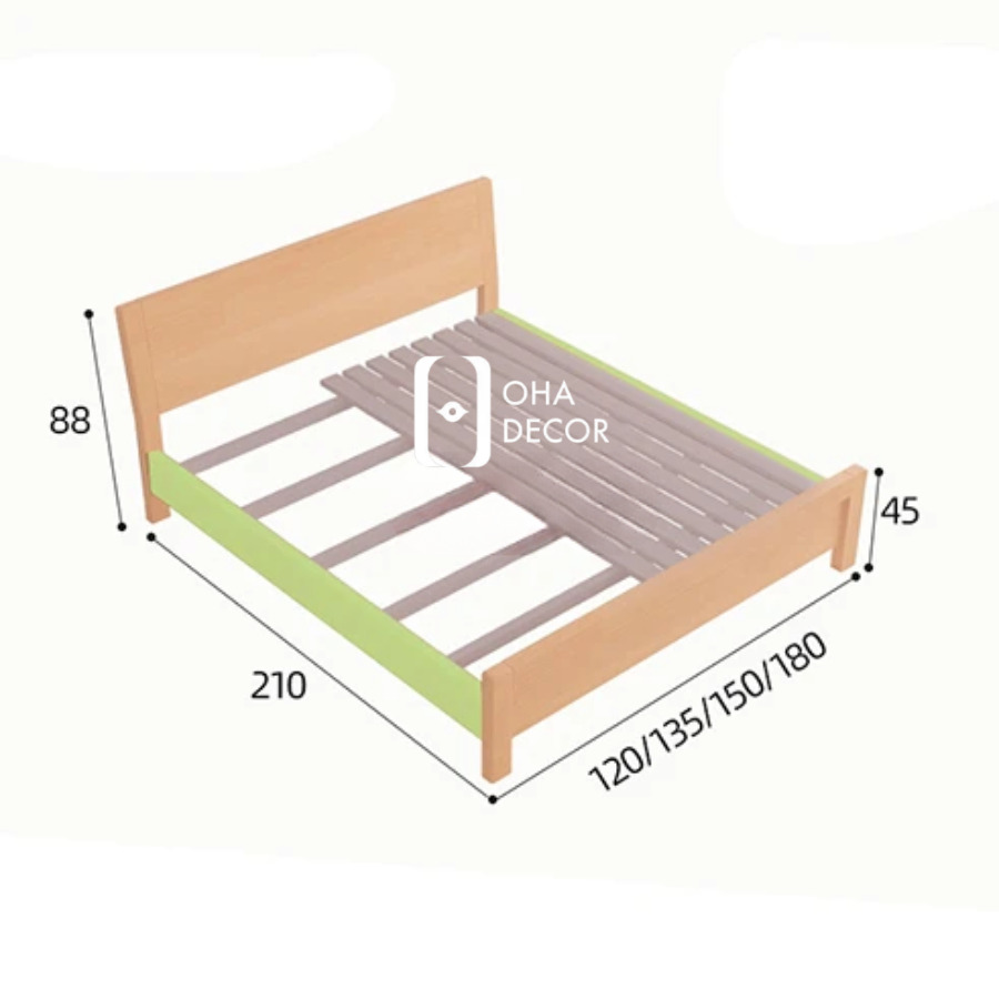 Giường Gỗ Tự Nhiên Thiết Kế Kết Cấu Chắc Chắn 3 Lý do nên mua Giường Gỗ Tự Nhiên Thiết Kế Kết Cấu Chắc Chắn