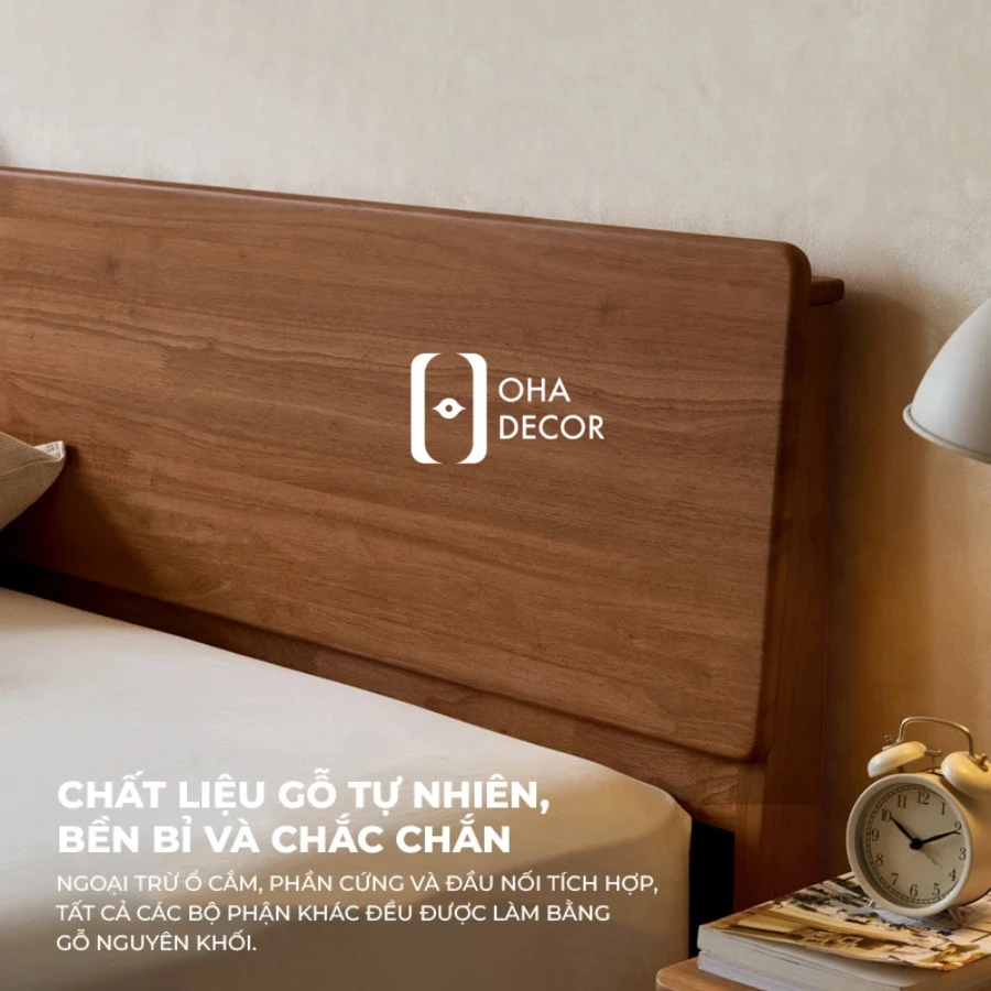 Lý do nên chọn Giường Ngủ Gỗ Tự Nhiên Phong Cách Hàn