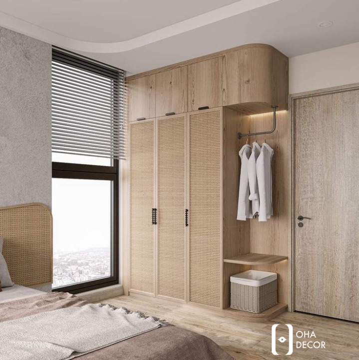 Ứng dụng linh hoạt của tủ quần áo gỗ tự nhiên cao cấp tại Quảng Bình