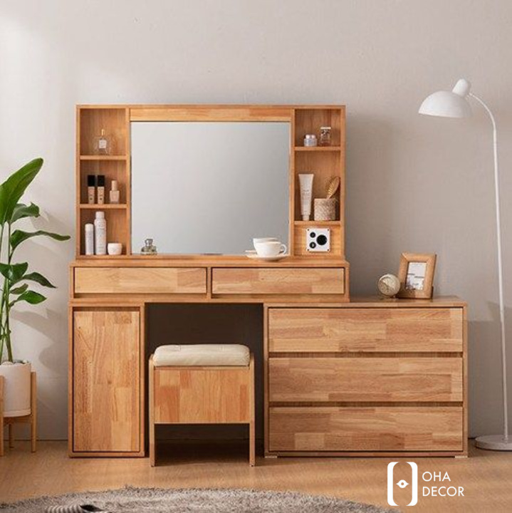Gợi Ý Những Mẫu Bàn Trang Điểm Gỗ Tự Nhiên Thiết Kế Hiện Đại Đẹp Nhất Tại Hà Nội 4 Ứng dụng thực tế trong không gian sống tại Hà Nội