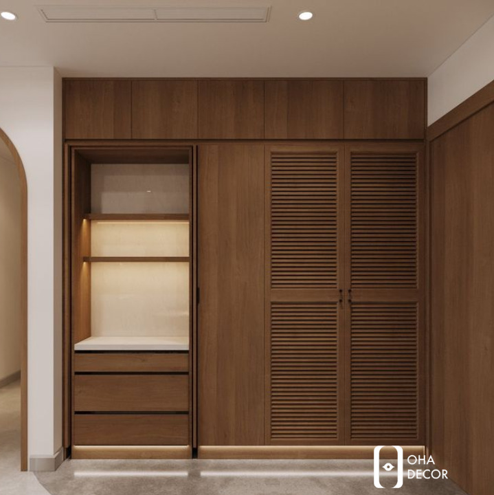 Ưu điểm nổi bật của tủ quần áo gỗ tự nhiên cao cấp OHA Decor tại Quảng Bình