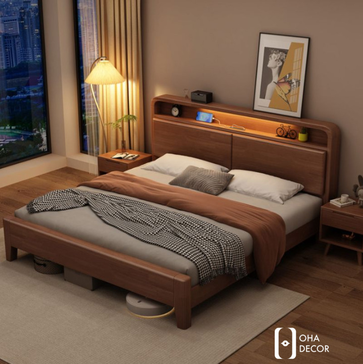 Mua Giường Gỗ Tự Nhiên Hiện Đại Tại Đà Nẵng – Phong Cách Sống Thời Thượng Cho Người Sành Nội Thất 2 Tại sao giường ngủ gỗ tự nhiên hiện đại lại được ưa chuộng ở Đà Nẵng?