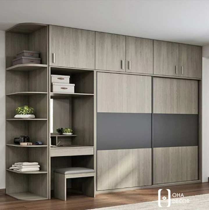 Vì sao tủ quần áo gỗ tự nhiên thiết kế hiện đại trở thành xu hướng tại Huế?