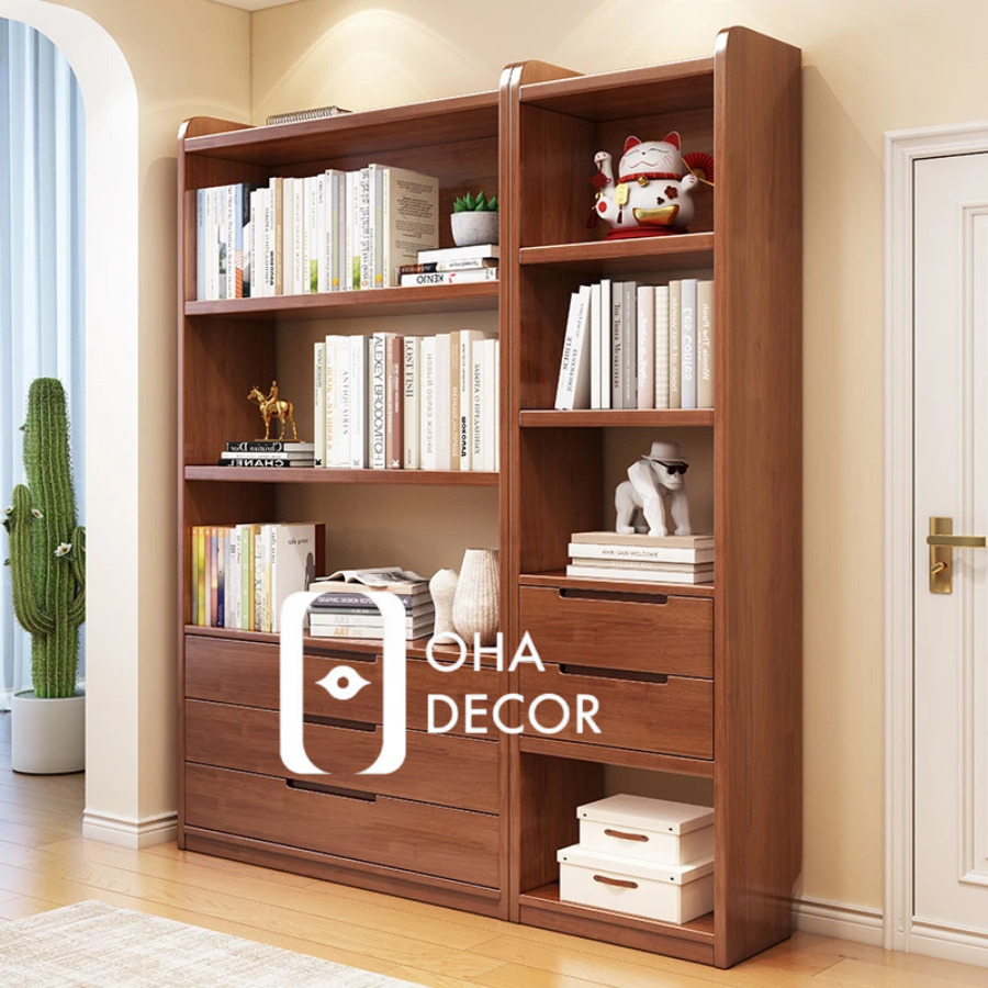 Kệ Sách Đa Năng Gỗ Chất Liệu Tự Nhiên