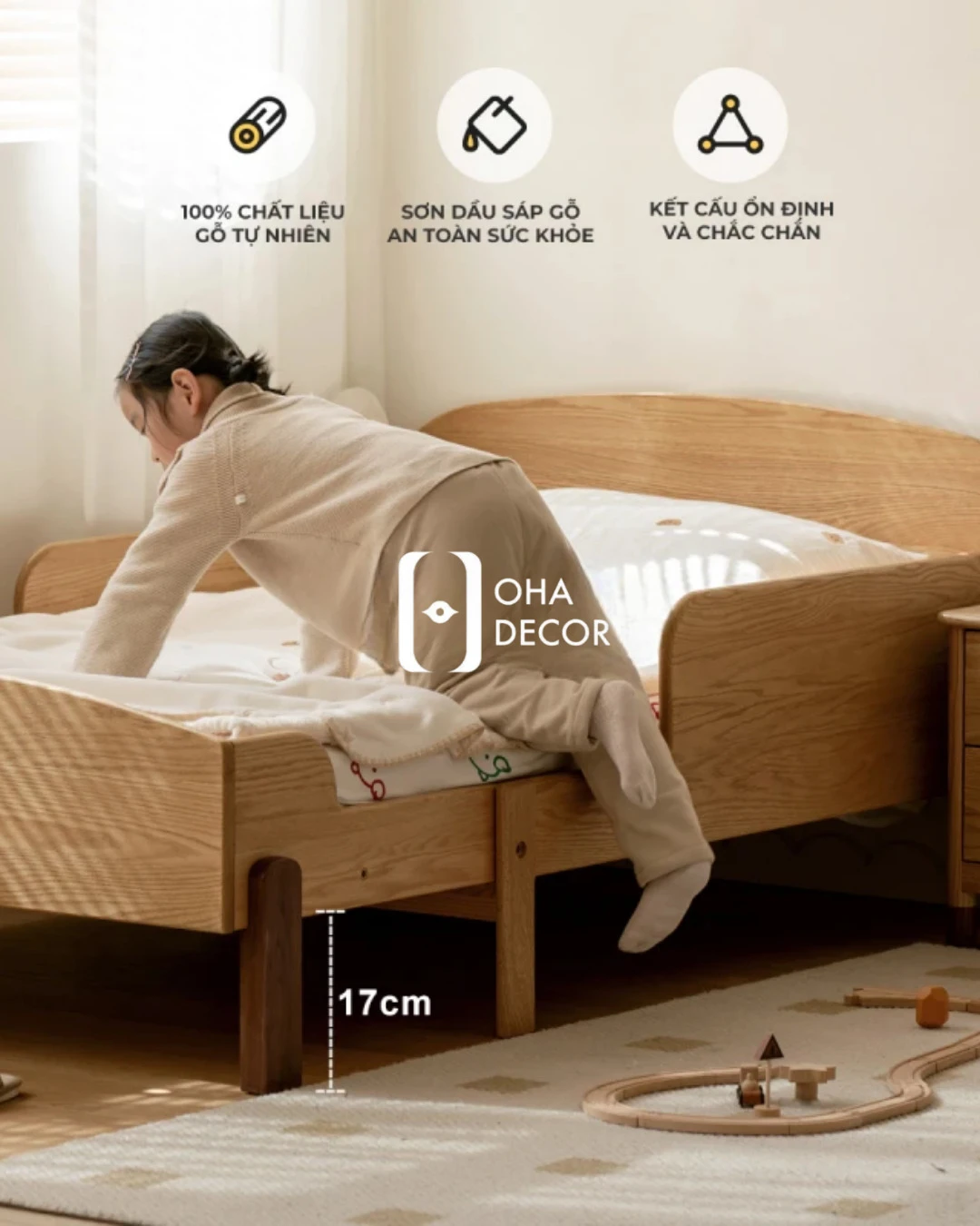 Giường Ngủ Gỗ Tự Nhiên Xếp Gọn Dành Cho Bé Tại Đà Nẵng – Giải Pháp Tiết Kiệm Không Gian, An Toàn Và Tiện Lợi 3 4 7.jpg