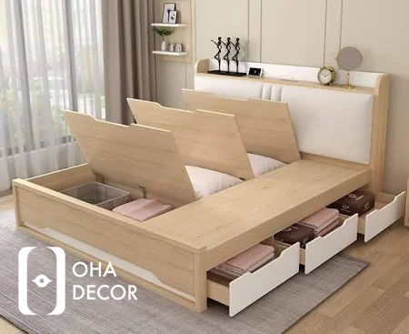 Khám Phá Những Mẫu Giường Gỗ Đẹp Cho Không Gian Nhà Ở Quảng Bình 4 giường gỗ đẹp