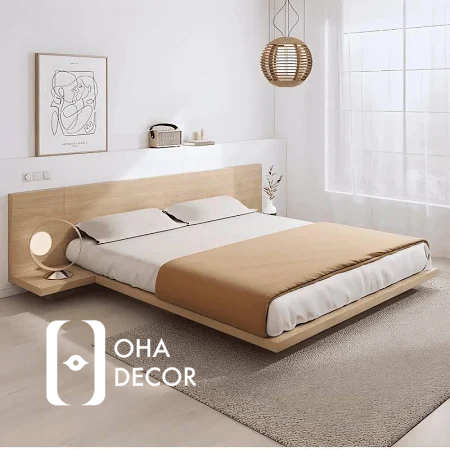 Giường Ngủ Thiết Kế Xu Hướng Nội Thất Được Ưa Chuộng Tại Quảng Bình 2 giường ngủ thiết kế