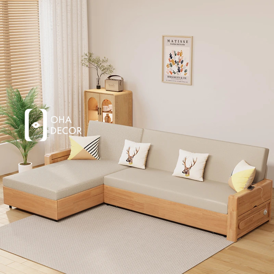 Sofa Bed Kết Hợp Ghế Phụ Đa Năng 1 tu quan ao go go do 18