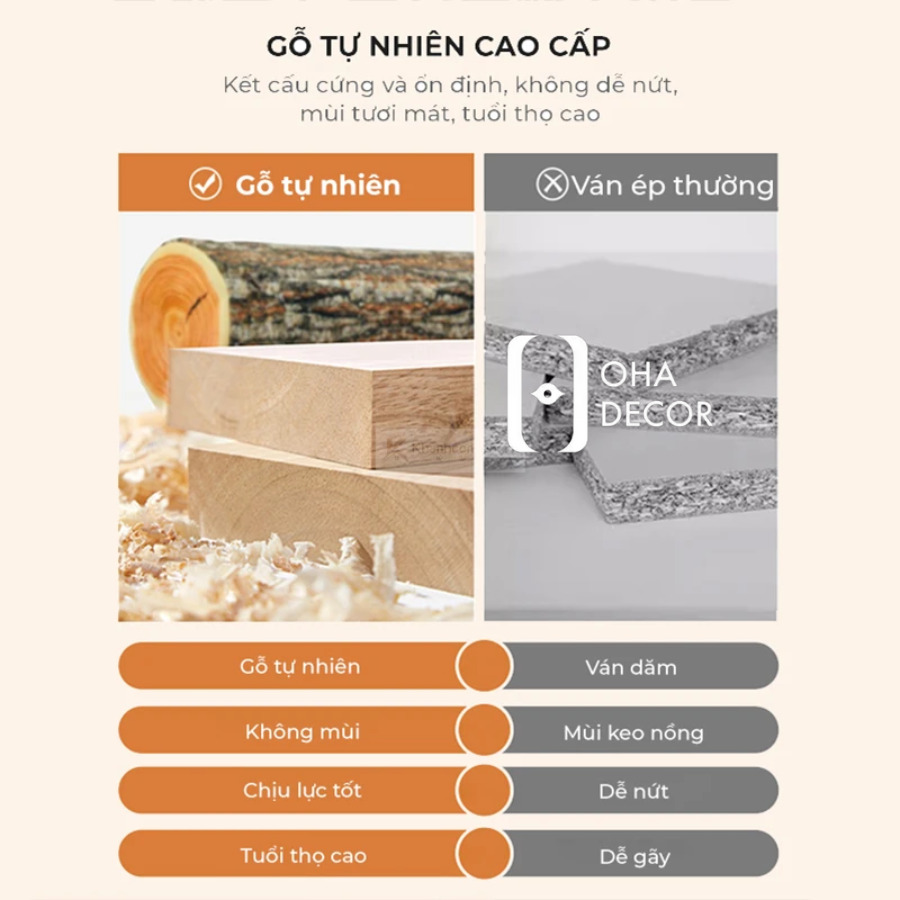 Bàn Học Đôi Đa Năng Gỗ Tự Nhiên 3 tu quan ao go go do 2 11