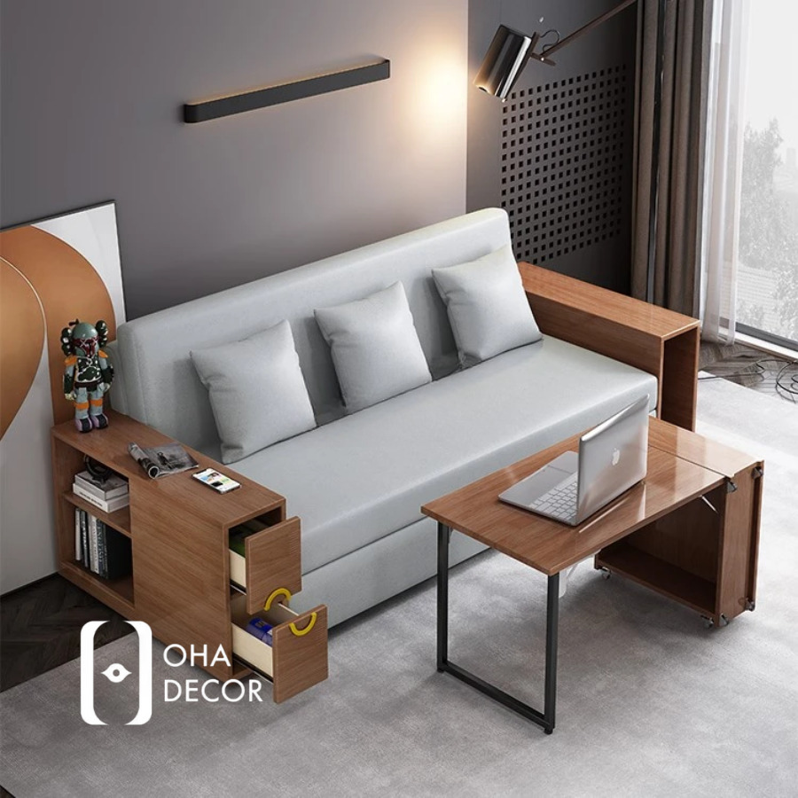 Sofa Mở Rộng Thông Minh Gỗ Tự Nhiên 3 tu quan ao go go do 2 20