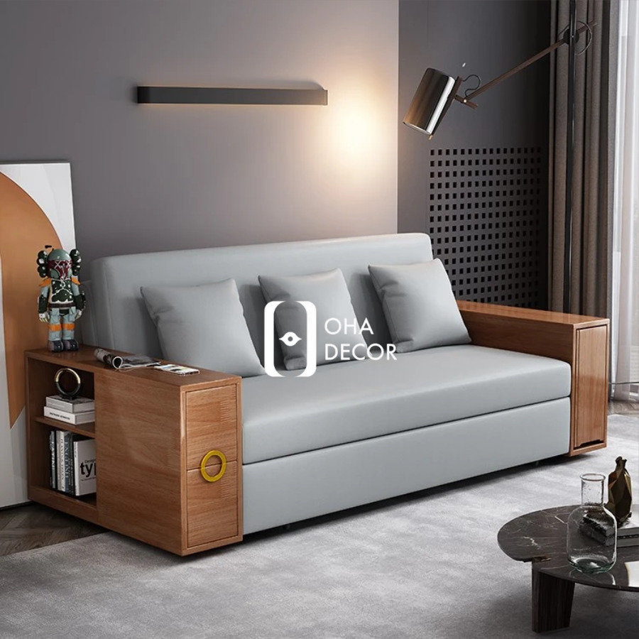 Sofa Mở Rộng Thông Minh Gỗ Tự Nhiên 1 tu quan ao go go do 23