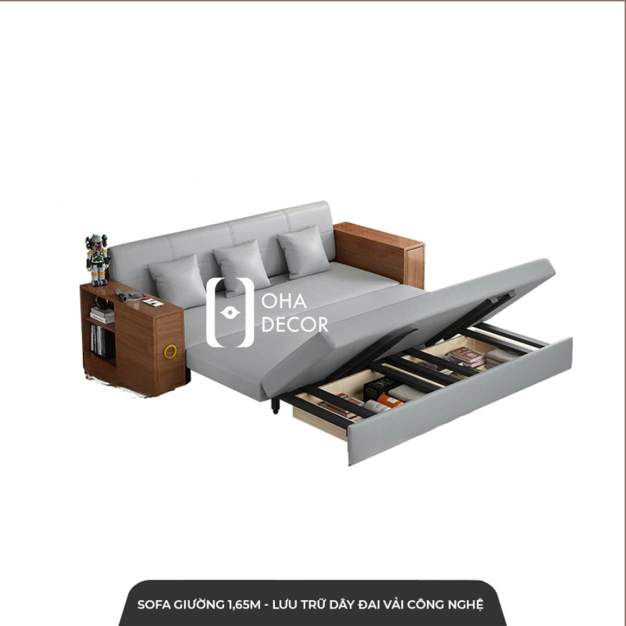 Sofa Mở Rộng Thông Minh Gỗ Tự Nhiên 4 tu quan ao go go do 3 6