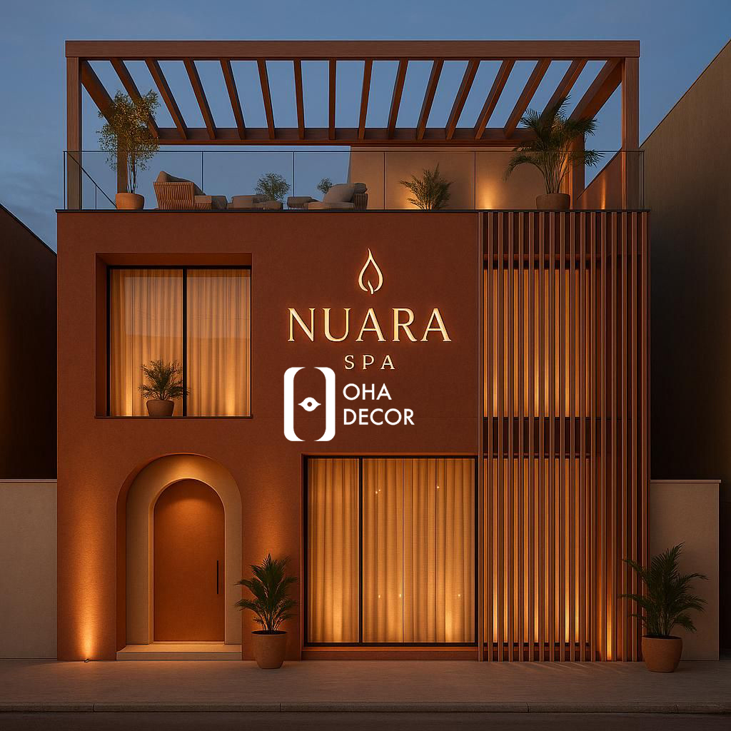 Dự Án Spa Oha Decor Hoàn Thiện Thiết Kế Đẹp Và Hiện Đại Tại Đà Nẵng 2 Dự Án Spa Oha Decor