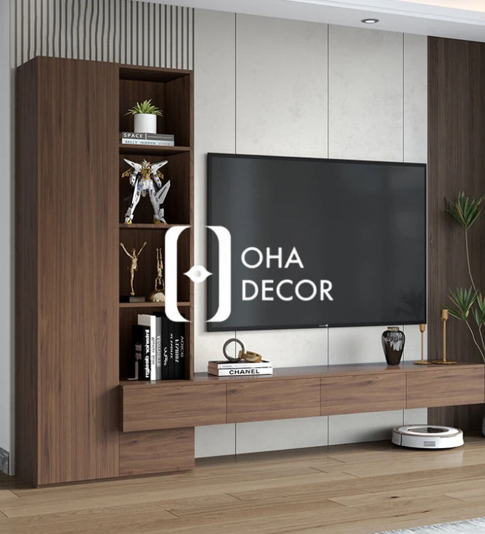 Top 10 Lợi Ích Và Cách Chọn Kệ Tivi Treo Tường Gỗ Tự Nhiên Kết Hợp Tủ Đa Năng Huế Từ Oha Decor 1 Kệ Tivi Treo Tường Gỗ Tự Nhiên Kết Hợp Tủ Đa Năng