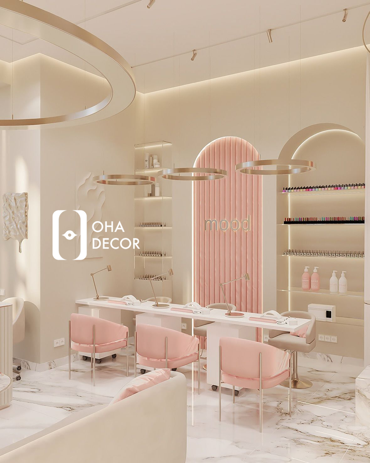 Dự Án Spa Oha Decor Hoàn Thiện Thiết Kế Đẹp Và Hiện Đại Tại Đà Nẵng 5 Dự Án Spa Oha Decor
