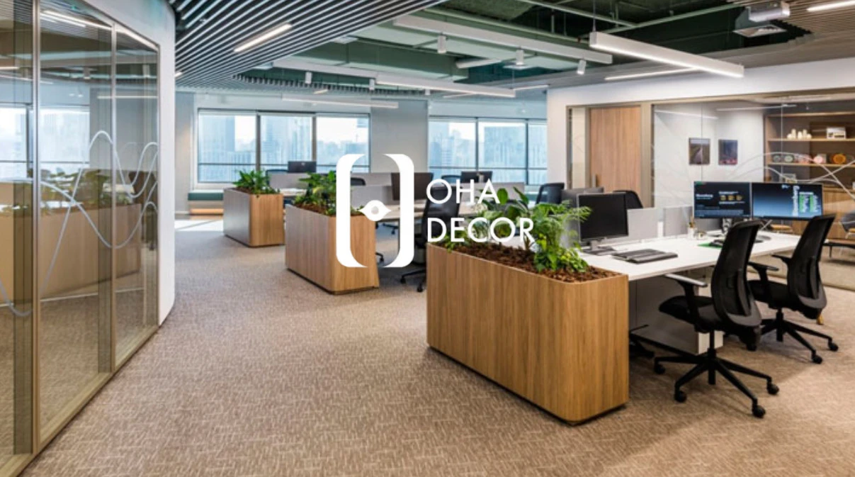 Dự án văn phòng đã hoàn thiện Oha Decor