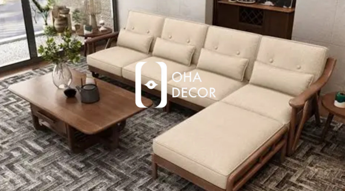 Top 10 Mẫu Sofa Gỗ Tự Nhiên Quảng Bình Đẹp Nhất 2025 – Chất Lượng Cao Cấp Từ Oha Decor 5 Sofa gỗ tự nhiên