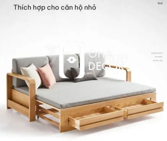 Top 10 lý do chọn Sofa Giường Đa Năng Linh Hoạt Kết Hợp Cánh Mây HCM từ Oha Decor 3 Sofa Giường Đa Năng Linh Hoạt Kết Hợp Cánh Mây