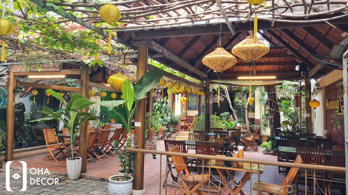 Khám Phá Dự Án Thi Công Quán Chay Hoàn Thiện Bởi Oha Decor Tại Quảng Nam 2025 1 dự án thi công quán chay