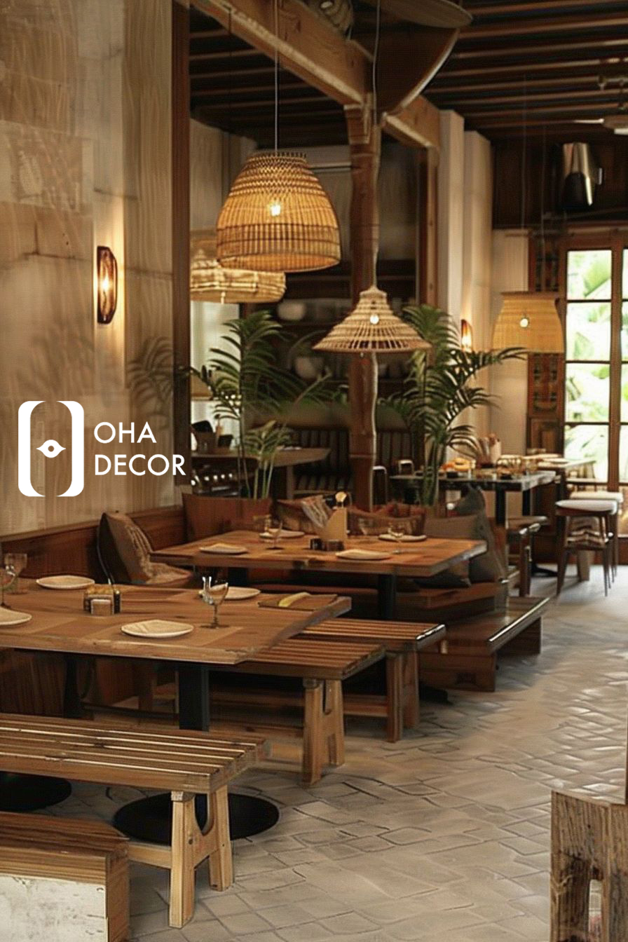 Khám Phá Dự Án Thi Công Quán Chay Hoàn Thiện Bởi Oha Decor Tại Quảng Nam 2025 5 dự án thi công quán chay