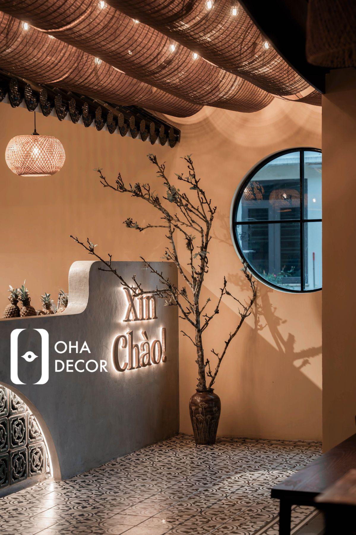 Khám Phá Dự Án Thi Công Quán Chay Hoàn Thiện Bởi Oha Decor Tại Quảng Nam 2025 6 dự án thi công quán chay