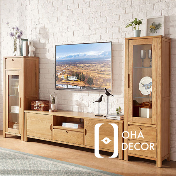 Kệ Tivi Gỗ Thanh Lịch Bền Đẹp Nâng Tầm Phòng Khách Tại Quảng Bình 3 kệ tivi gỗ thanh lịch