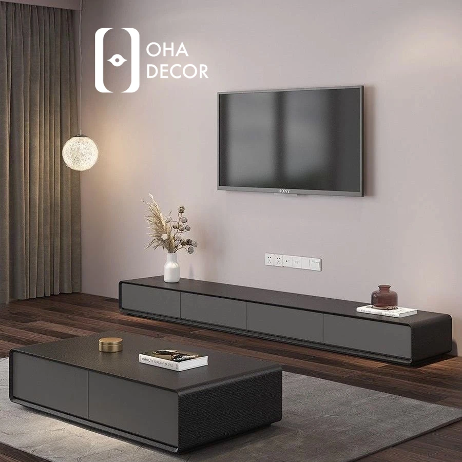 Kệ Tivi Gỗ Tối Giản Chất Lượng Cao Phù Hợp Mọi Không Gian Phòng Khách Tại Huế 6 Kệ tivi gỗ tối giản
