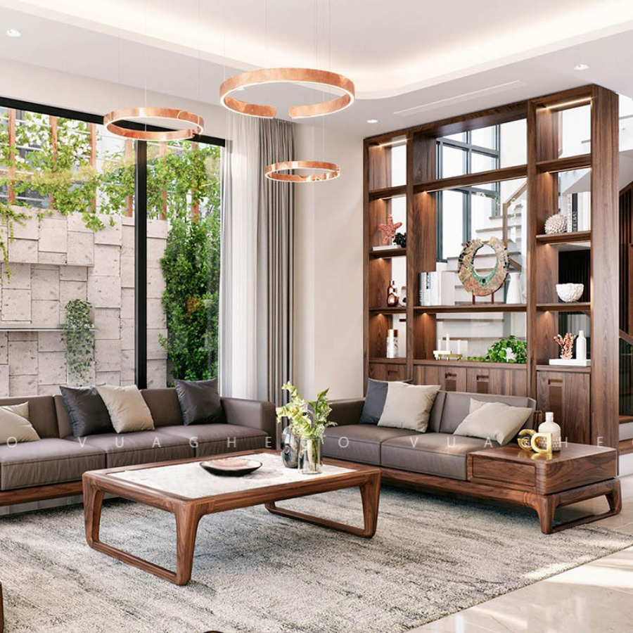 Mô tả: Sofa gỗ tự nhiên HCM nâng tầm thẩm mỹ và tiện nghi cho phòng khách. Sofa gỗ tự nhiên HCM