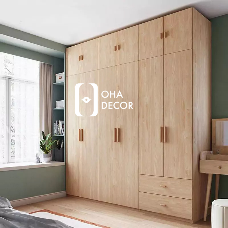 Tủ Quần Áo Gỗ Phong Cách Hiện Đại – Lựa Chọn Hoàn Hảo Cho Nội Thất 2025 Tại Hà Nộ 2 tủ quần áo gỗ