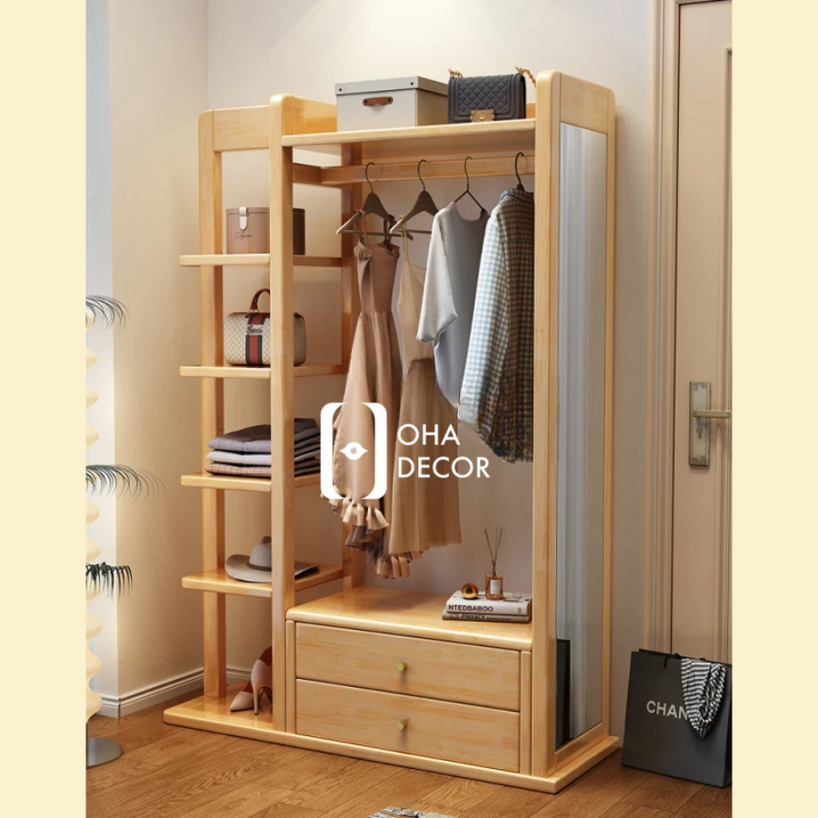 tủ quần áo gỗ gõ đỏ 1 (1)