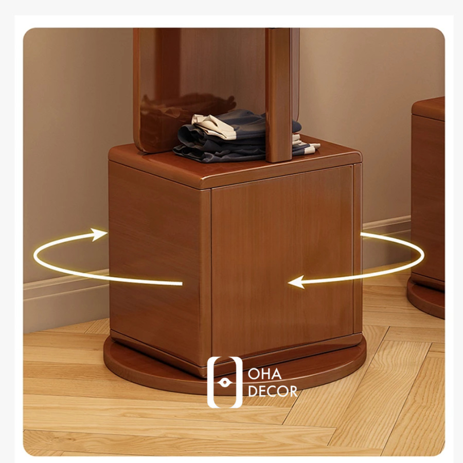 Kệ Gương Tích Hợp Ngăn Lưu Trữ Đa Năng 4 kệ gương tích hợp ngăn lưu trữ đa năng