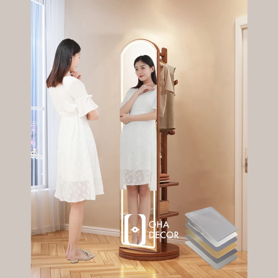 Kệ Gương Tích Hợp Đa Năng, Di Chuyển Dễ Dàng 4 tu quan ao go go do 3 3