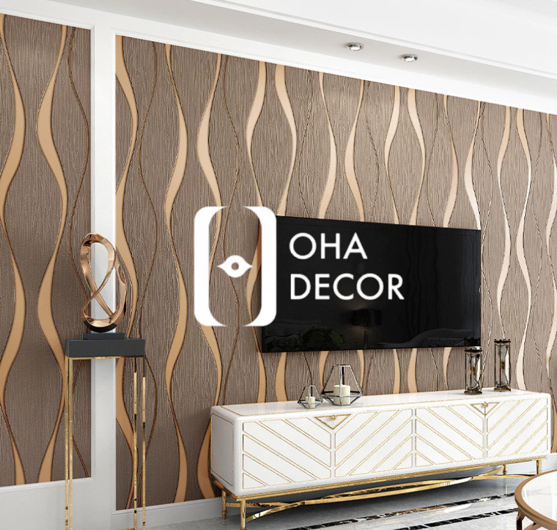 Top 9 mẫu giấy dán tường phòng khách chung cư Quảng Ngãi đẹp nhất 2025 – Oha Decor 3 giấy dán tường phòng khách chung cư Quảng Ngãi