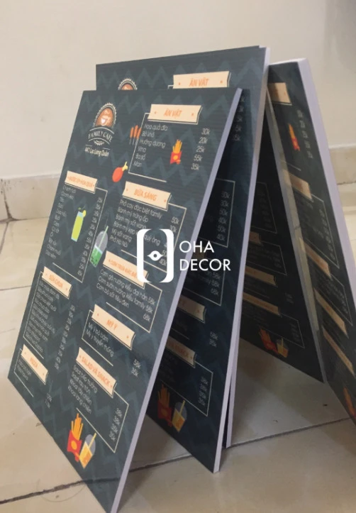 Top 10 lợi ích khi sử dụng dịch vụ in menu fomex Bắc Ninh 4 In menu fomex