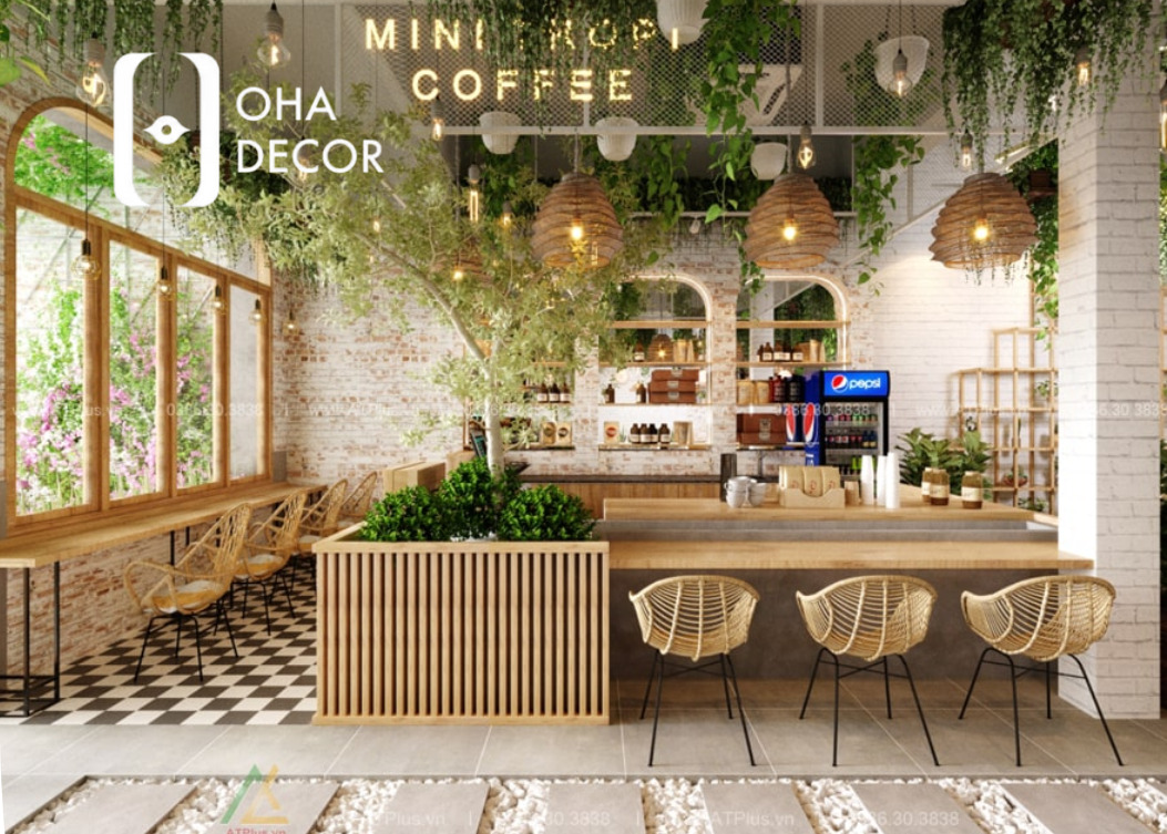 Top 9 bí quyết thiết kế thi công quán cafe nhỏ Hà Nội 3 Thiết kế thi công quán cafe nhỏ