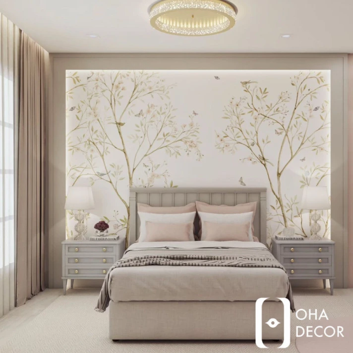 Top 9 Mẫu Giấy Dán Tường Đẹp Cho Phòng Ngủ Nhỏ Huế – Biến Không Gian Thành Kiệt Tác 6 Giấy Dán Tường Đẹp Cho Phòng Ngủ Nhỏ Huế