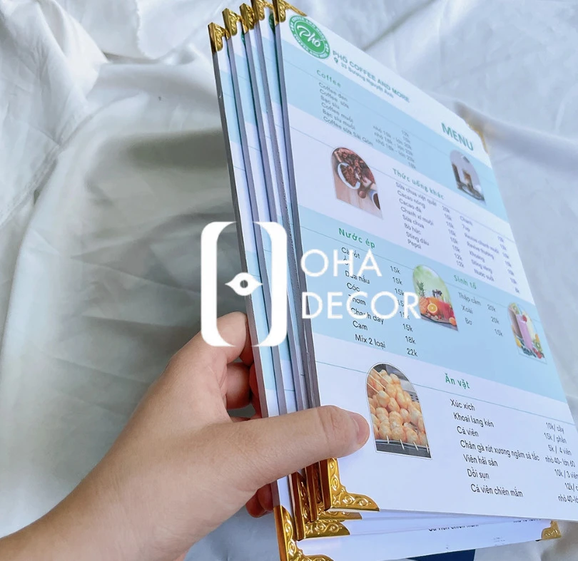 Top 10 lợi ích khi sử dụng dịch vụ in menu fomex Bắc Ninh 2 In menu fomex