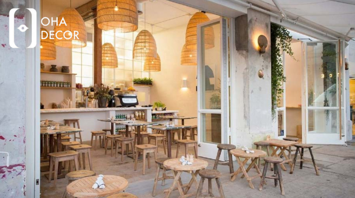 Top 10 ý tưởng thiết kế quán cafe trà sữa đẹp Đà Nẵng năm 2025 4 thiết kế quán cafe trà sữa đẹp
