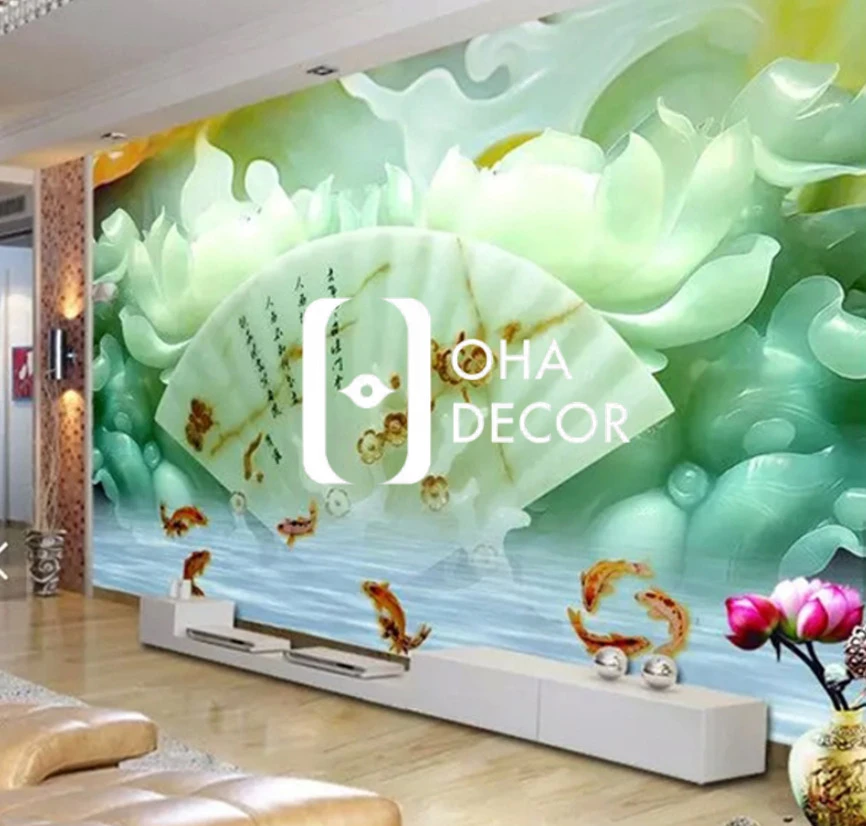 In Giấy Dán Tường 3D Phòng Khách Hưng Yên: Xu Hướng Trang Trí Nội Thất Đỉnh Cao Năm 2025 6 in giấy dán tường 3D phòng khách Hưng Yên