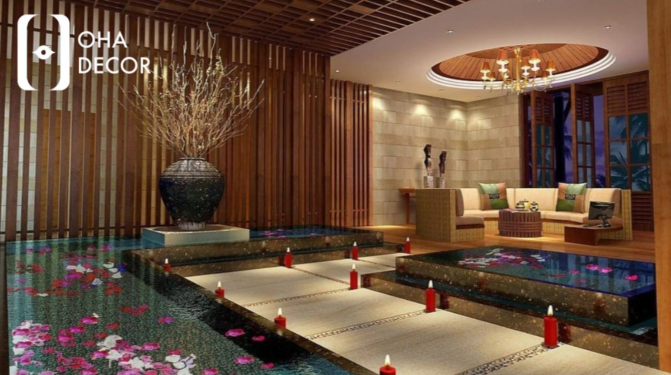 thiết kế thi công spa đẹp