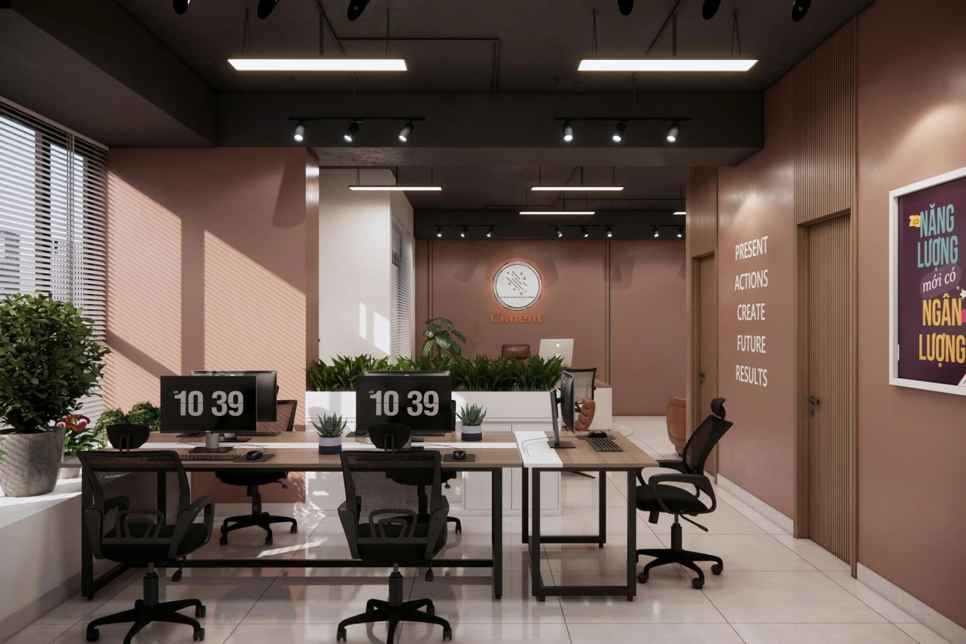 Dự Án Văn Phòng Đã Hoàn Thiện Oha Decor Quảng Nam