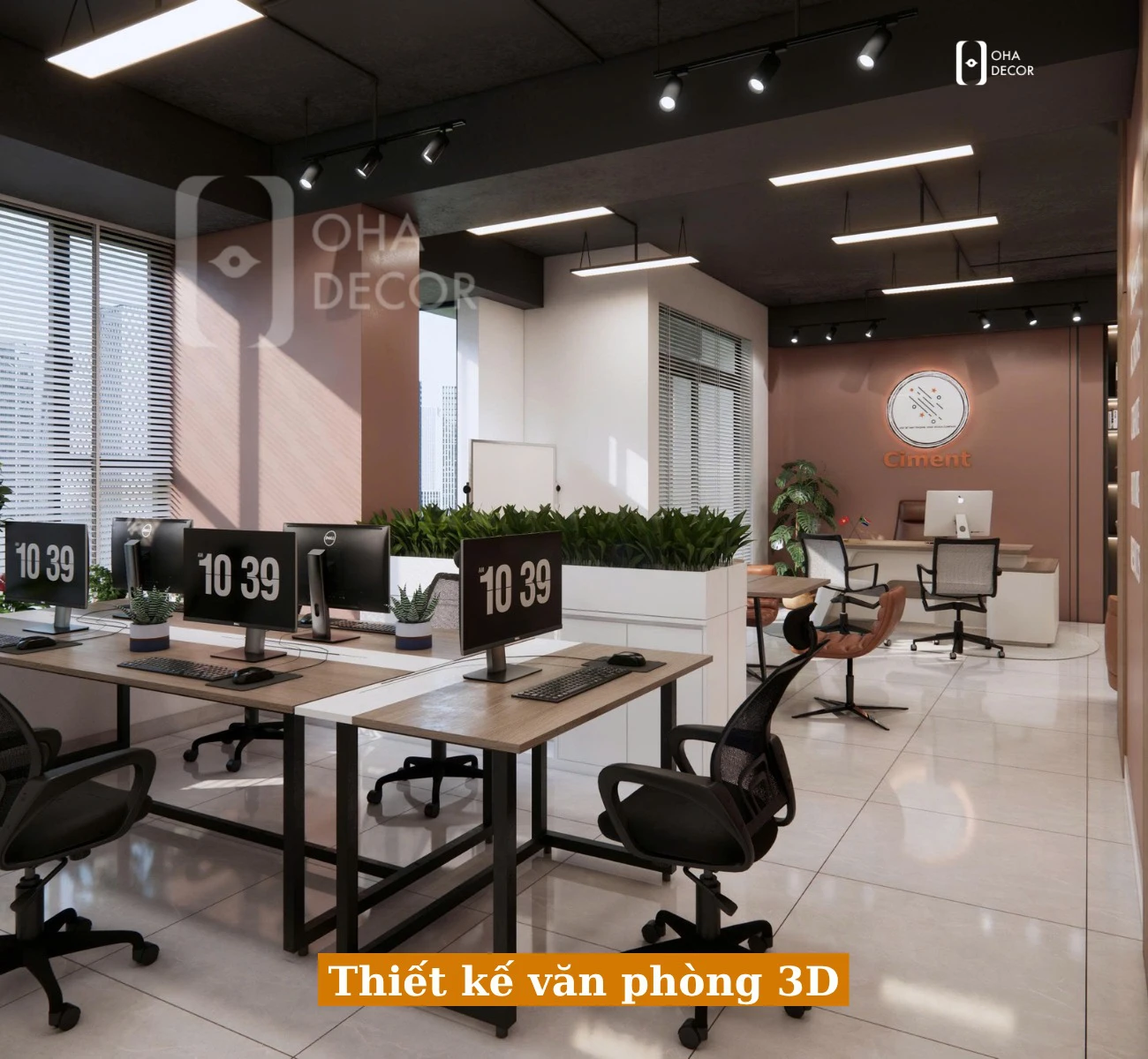 Dự Án Văn Phòng Đã Hoàn Thiện Oha Decor Quảng Nam