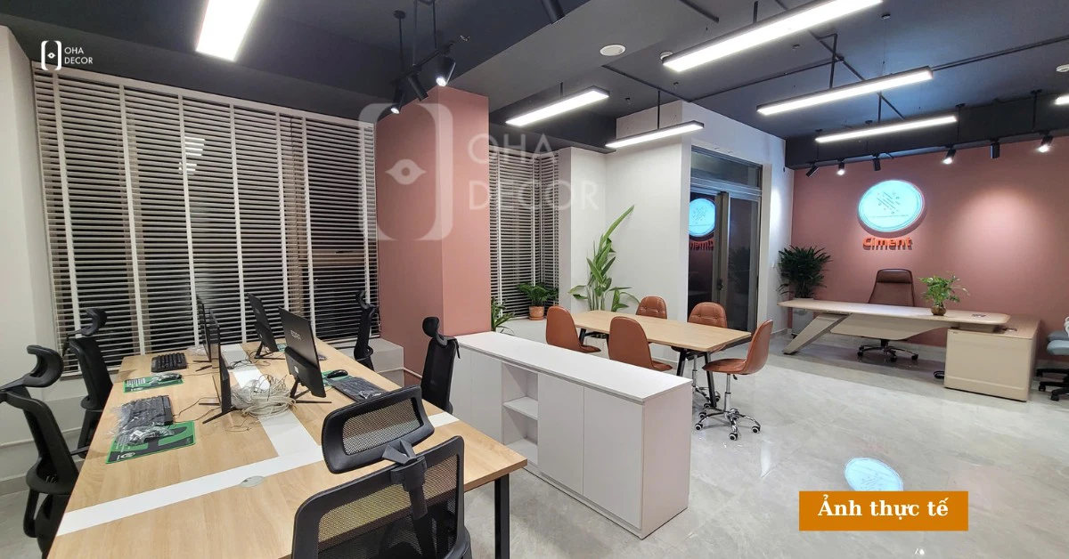 Dự Án Văn Phòng Đã Hoàn Thiện Oha Decor Quảng Nam