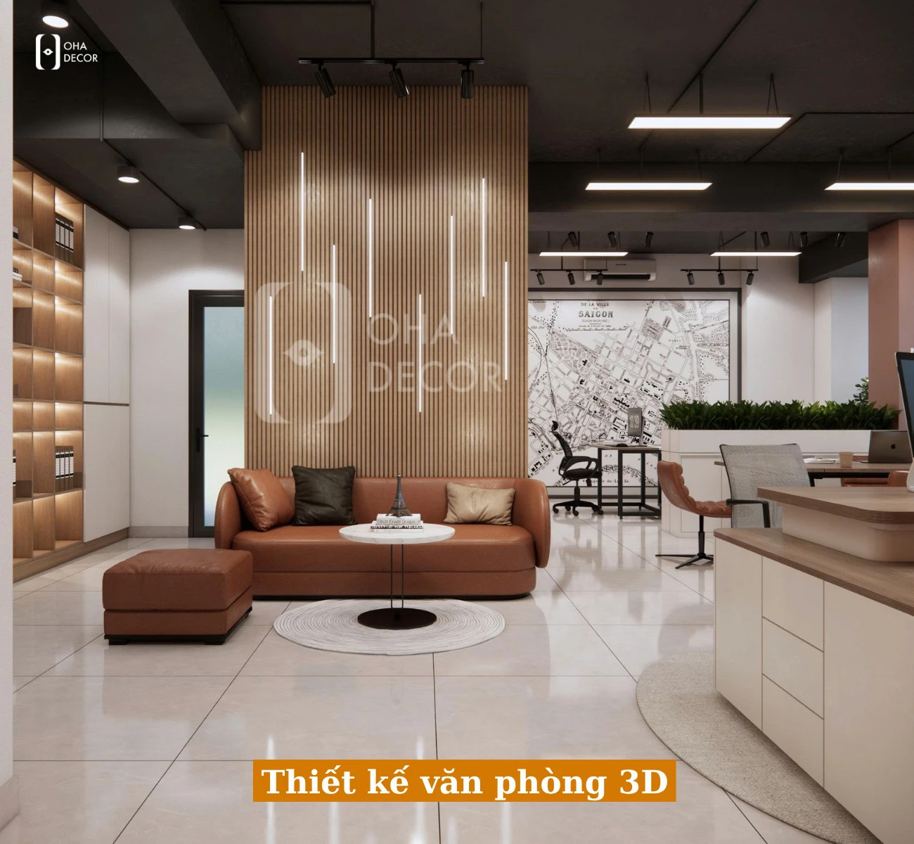 Dự Án Văn Phòng Đã Hoàn Thiện Oha Decor Quảng Nam