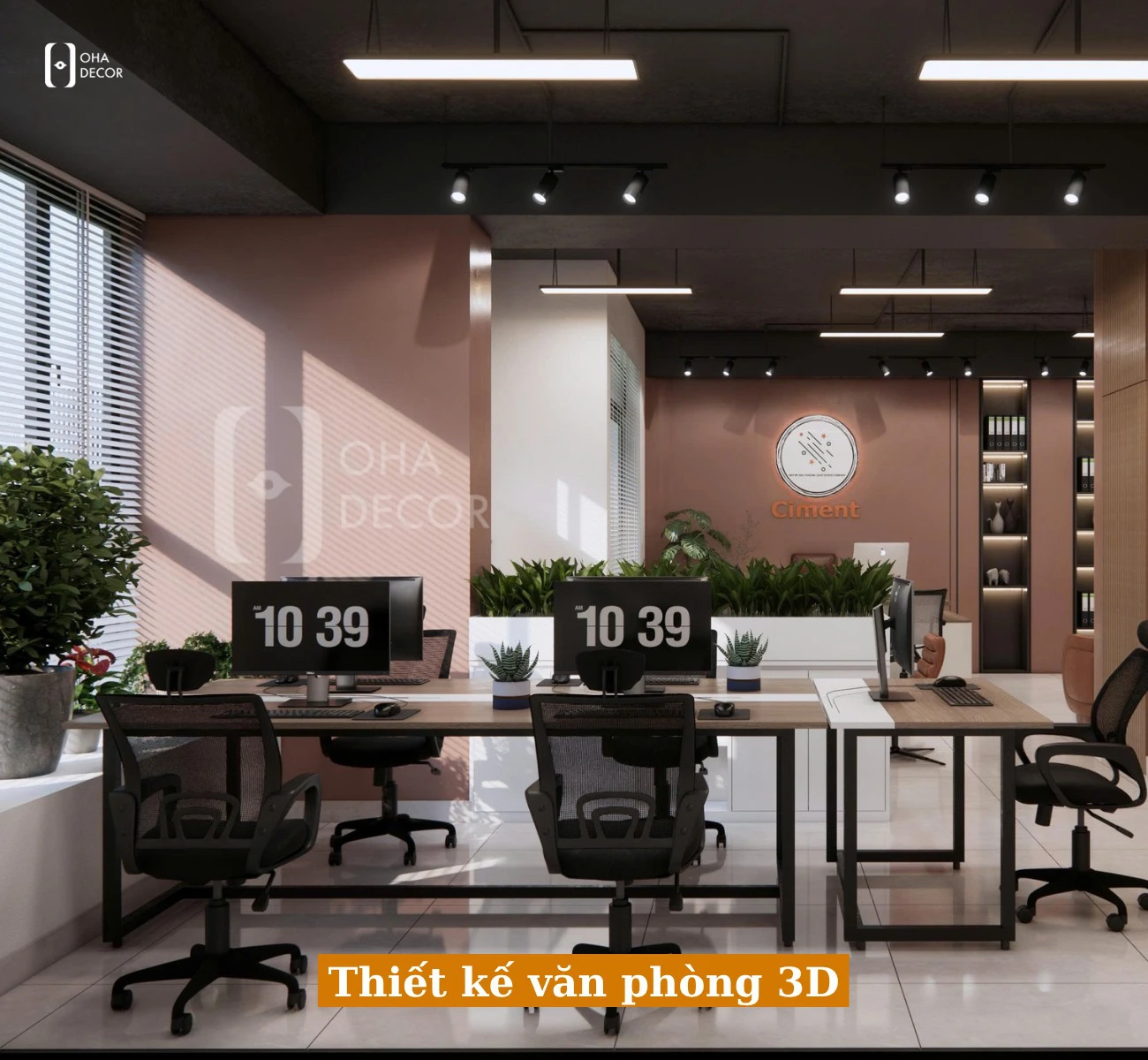 Dự Án Văn Phòng Đã Hoàn Thiện Oha Decor Quảng Nam