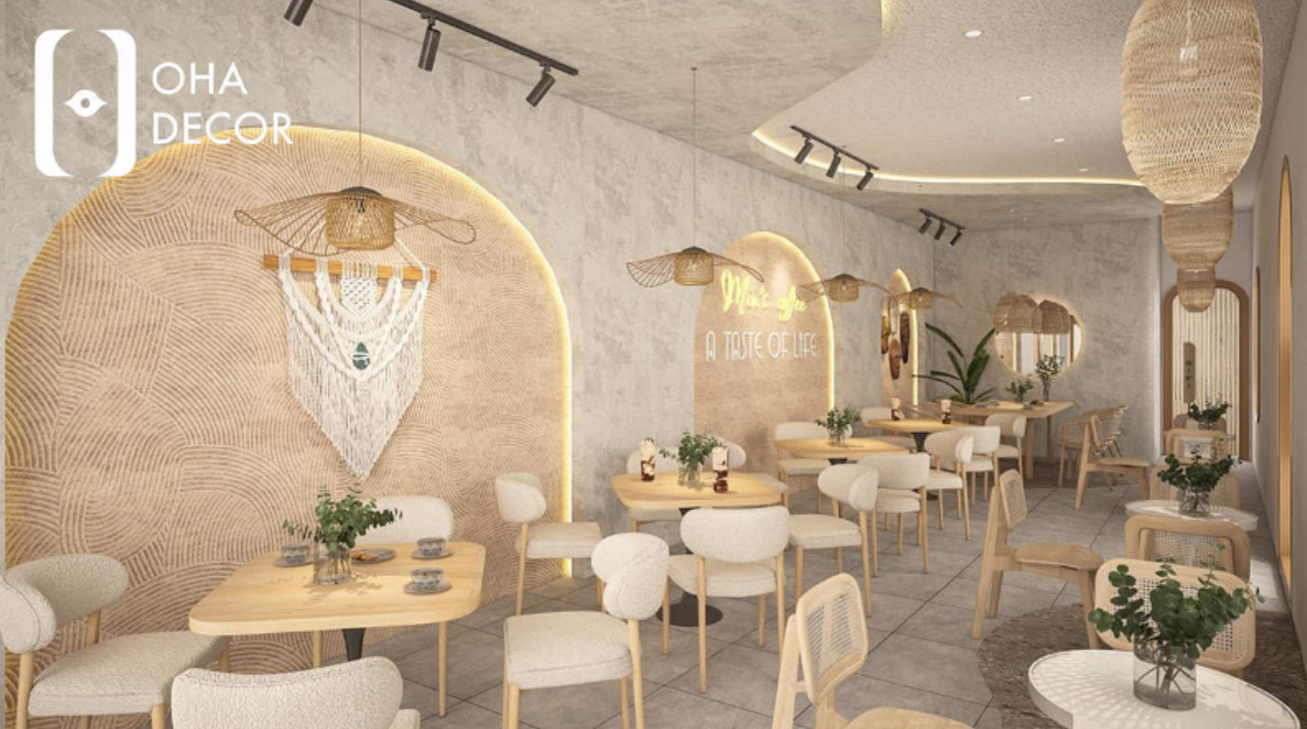 Top 10 ý tưởng thiết kế quán cafe trà sữa đẹp Đà Nẵng năm 2025 6 thiết kế quán cafe trà sữa đẹp