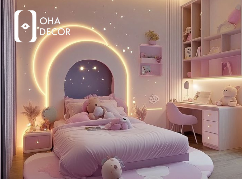 Top 9 Mẫu Giấy Dán Tường 3D Phòng Ngủ Cho Bé Gái Đà Nẵng Đẹp Lung Linh 2025 1 giấy dán tường 3d phòng ngủ cho bé gái Đà Nẵng